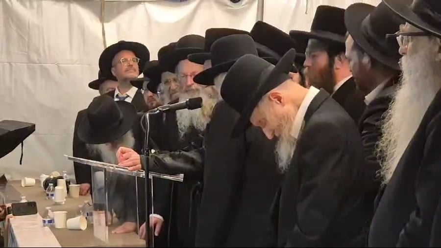 מעמד קבלת עול מלכות שמיים בעצרת