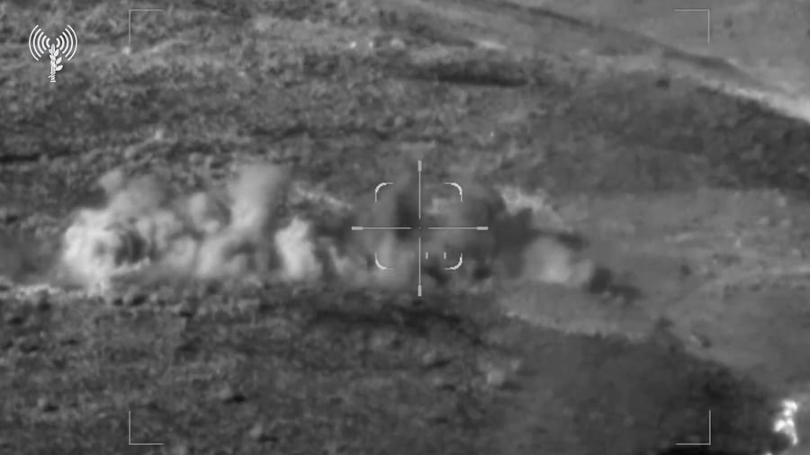 תיעוד מהתקיפה בבעלבכ