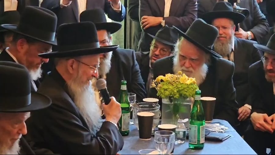 צפו בנאומו של ראש הישיבה הגאון רבי יעקב הלל