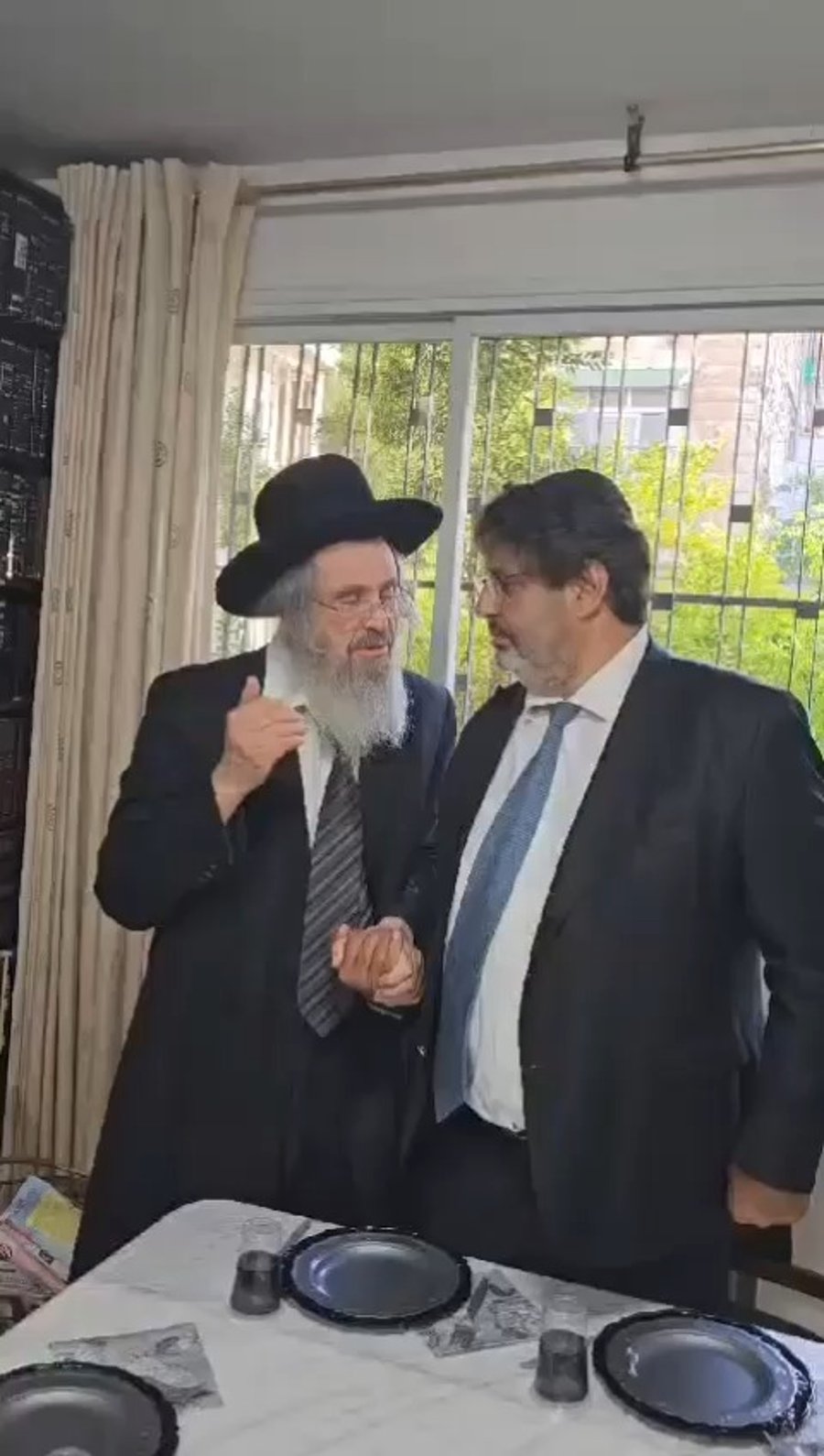 עם הגאון ר' דוד כהן