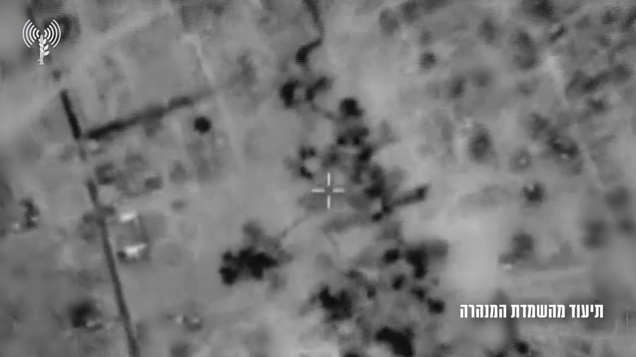 תיעוד מהשמדת תוואי מנהרה