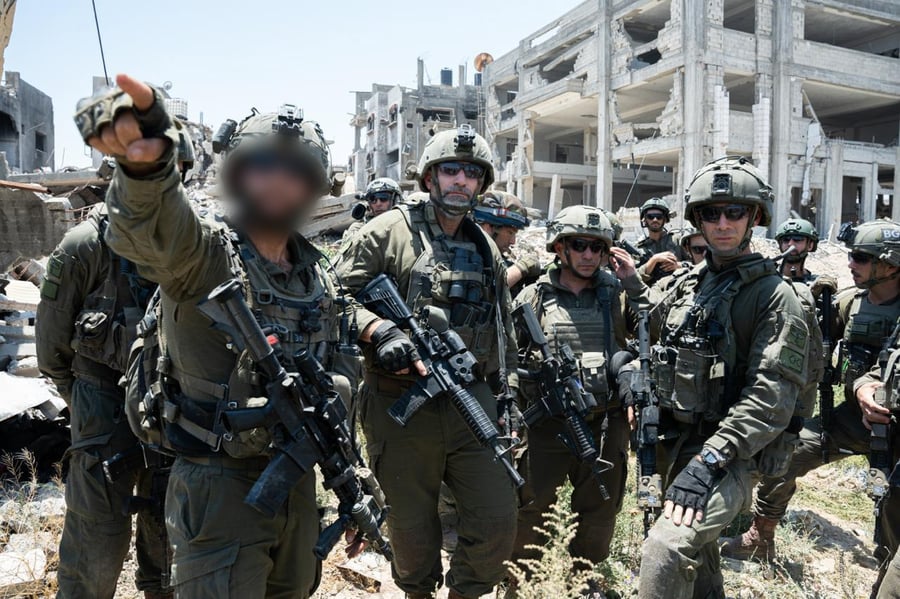 כוחות צוות הקרב של חטיבה 7 במרחב שג׳עייה