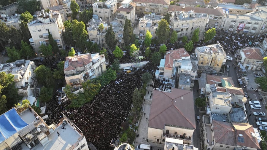תיעוד מהעצרת כעת בירושלים
