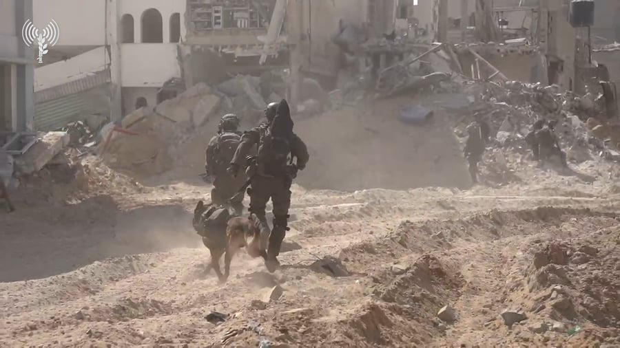 תיעוד מפעילות הכוחות ברצועת עזה