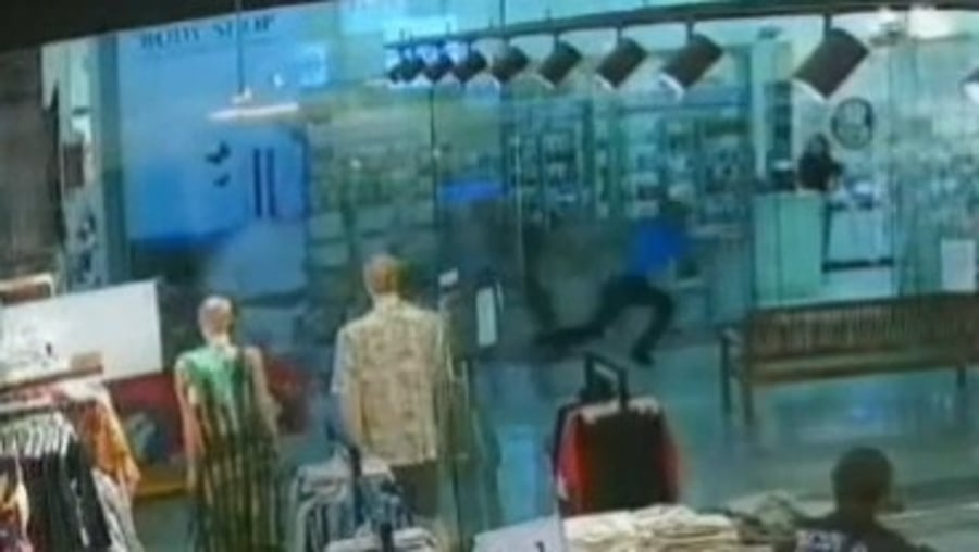 תיעוד רגע הפיגוע