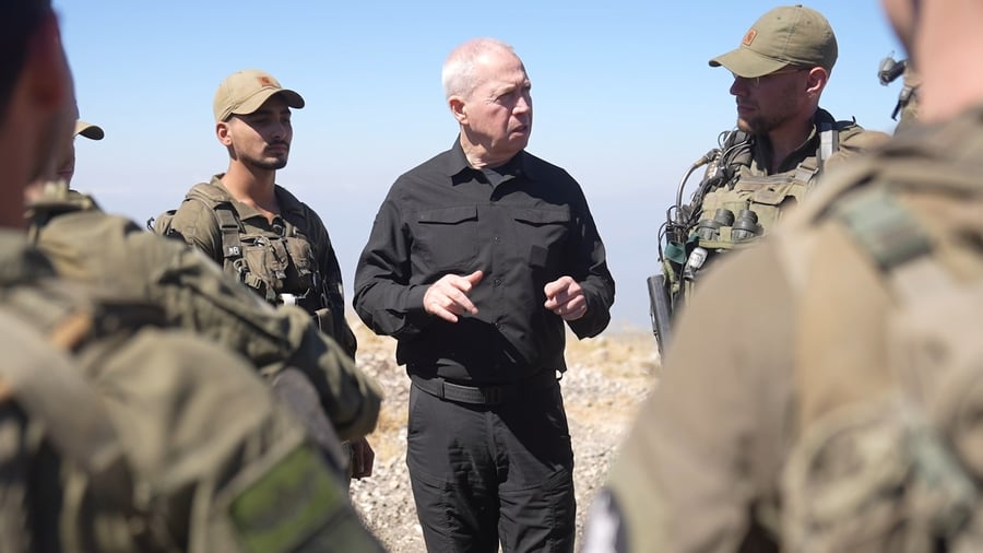 דברי שר הביטחון | צפו