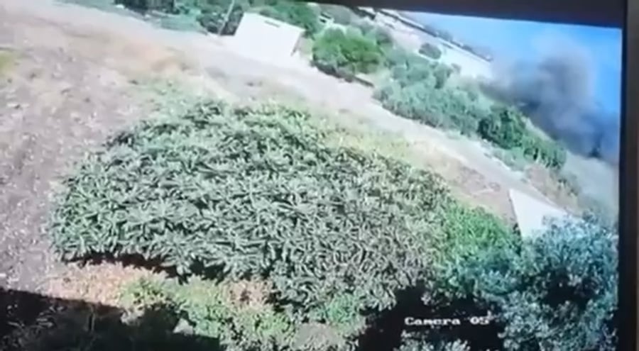 נפילה בכפר זיתים בגליל