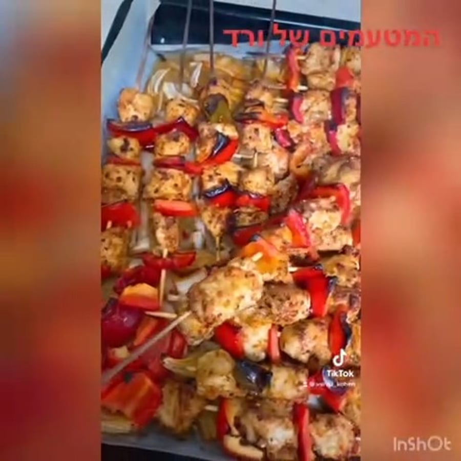 שיפודי חזה עוף טעימים