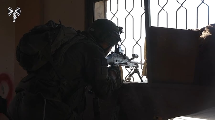 תיעוד מפעילות כוחות צה"ל ברצועת עזה