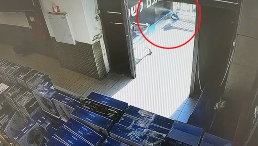 תיעוד מהגניבה