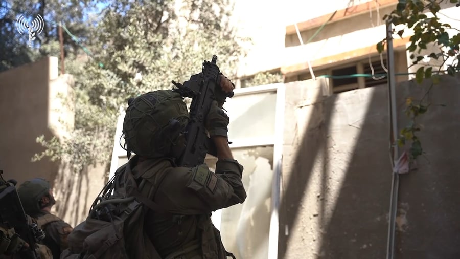 תיעוד מפעילות הכוחות ברצועה