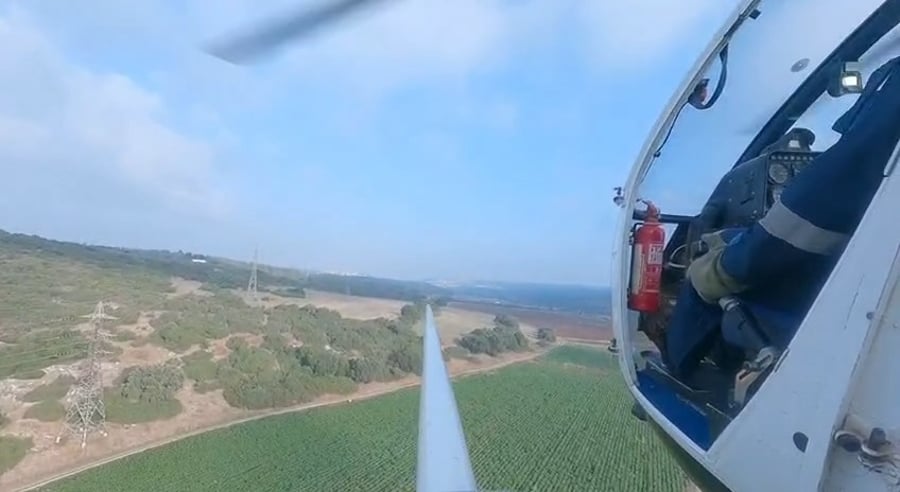 ממצלמת ״גו-פרו״ של העובד המוסק