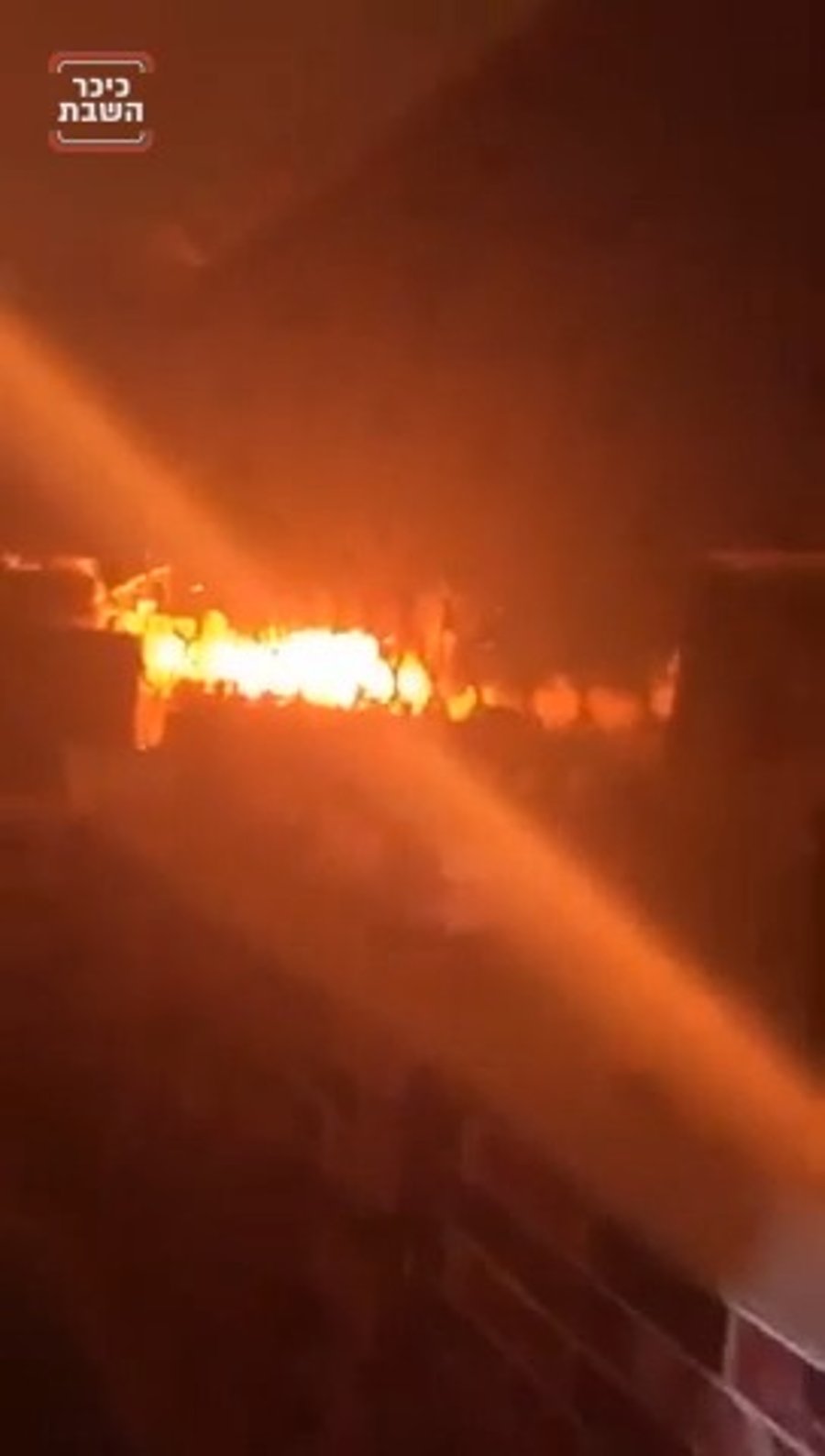 הפיצוץ בבית החולים ברצועה כתוצאה מהשיגור הכושל של הג'יהאד האיסלאמי