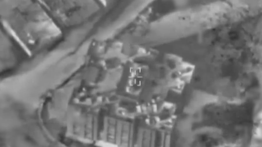 תיעוד מתקיפות צה"ל ברצועת עזה