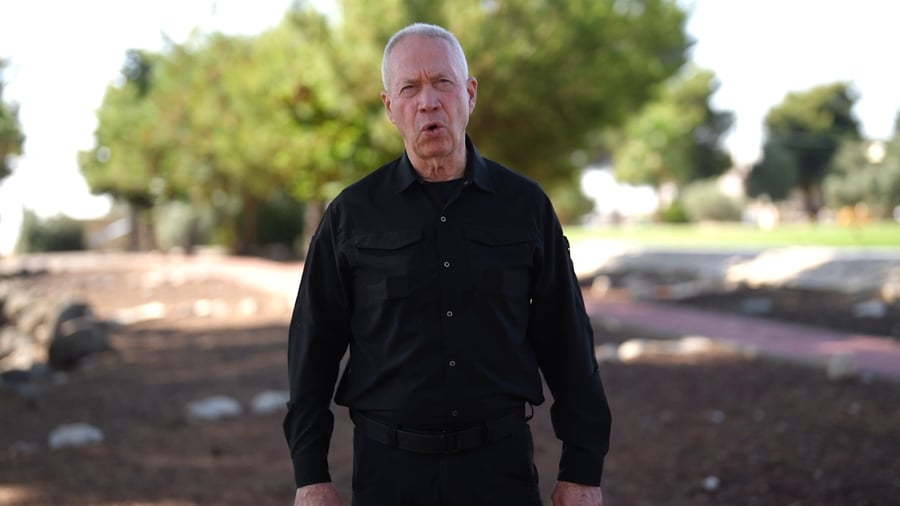 שר הביטחון בהערכת מצב בצפון 