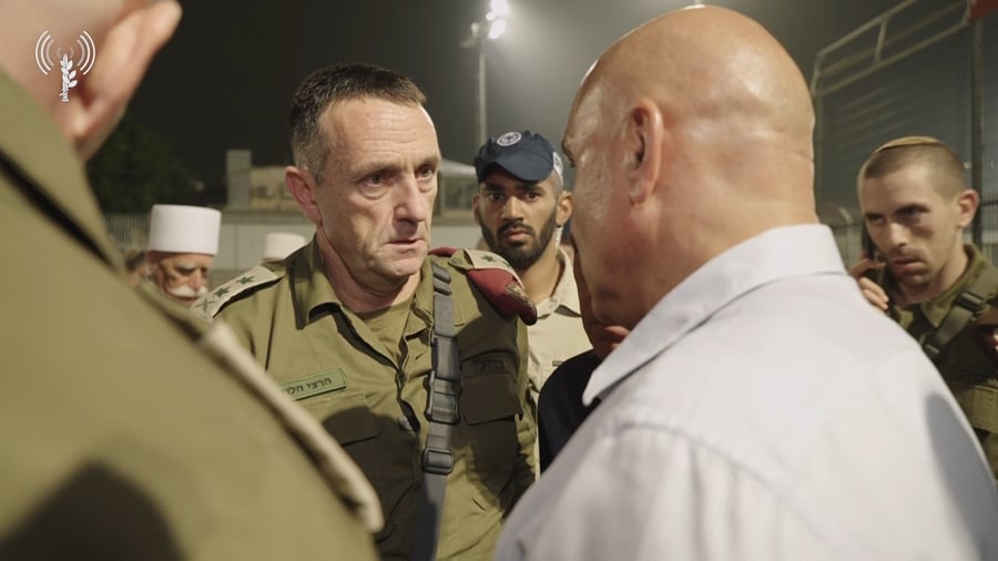 הרמטכ״ל במג'דל שמס