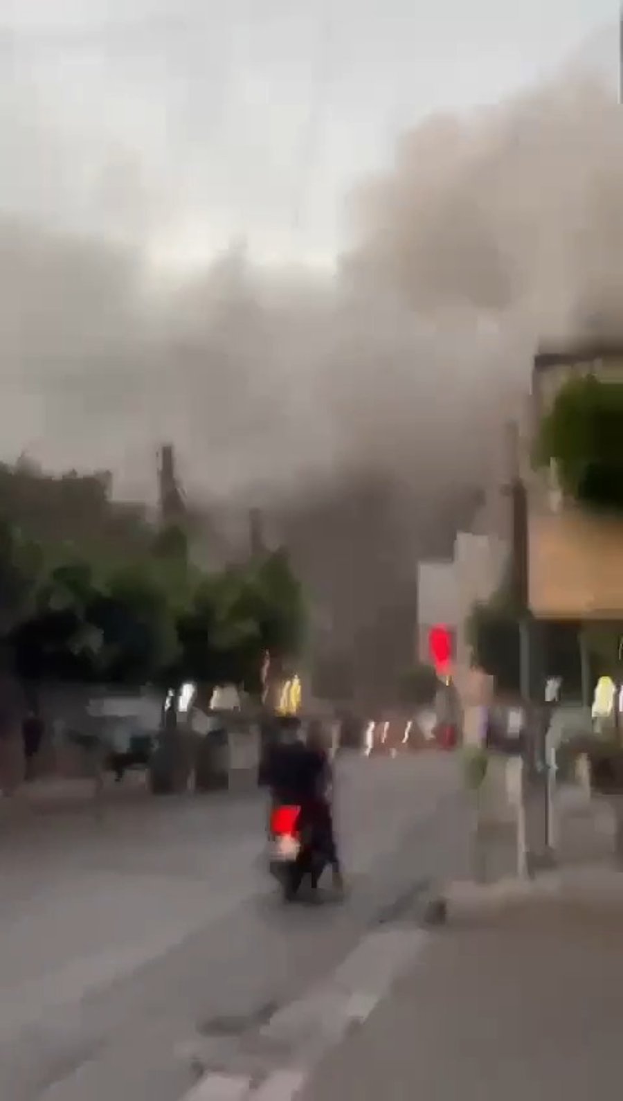 זירת התקיפה ברובע הדאחייה בביירות - שם חוסל פואד שוכר