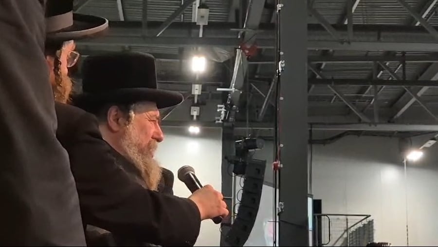 קבלת עול מלכות שמים על ידי רבבות אלפי ישראל מפי האדמו"ר מרחמסטריווקא