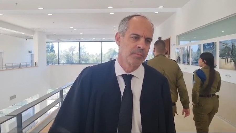 עו"ד  עדי קידר בבית הדין הצבאי