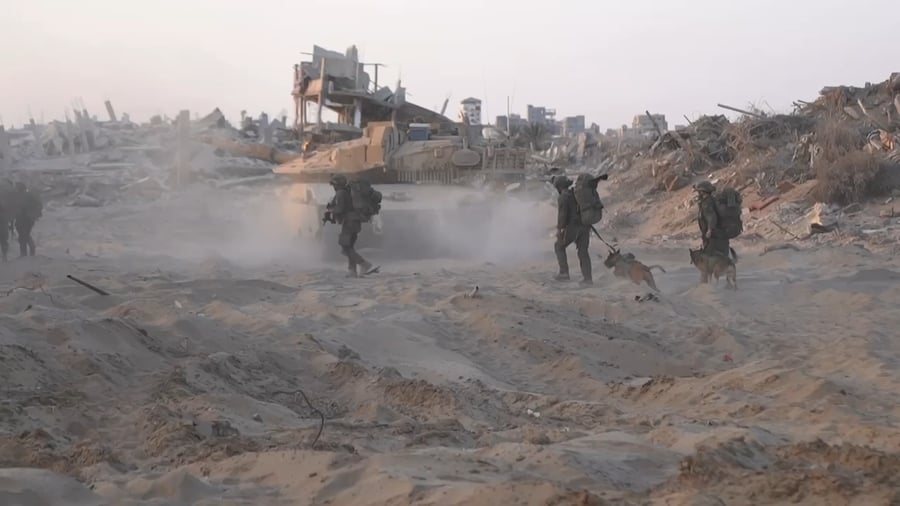 לוחמי צה"ל ברצועה