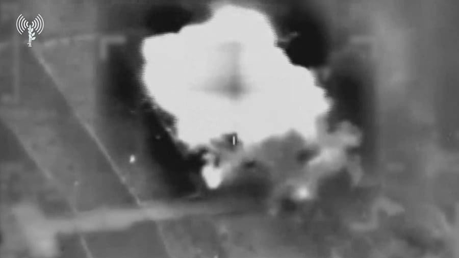 התקיפות הערב בלבנון