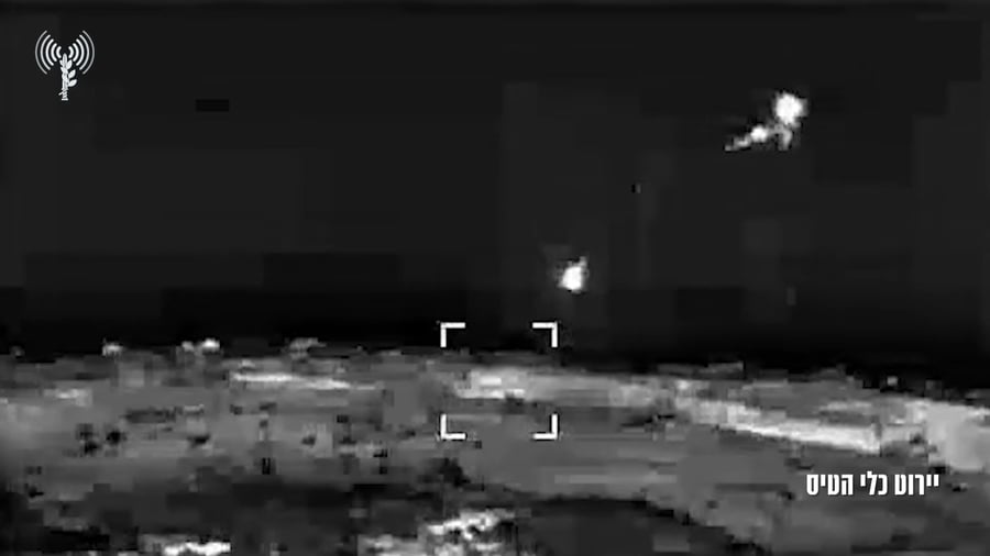 תיעוד מהיירוטים הבוקר