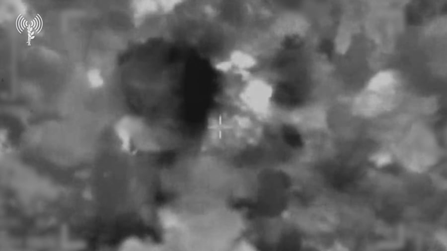 תיעוד התקיפה בלבנון