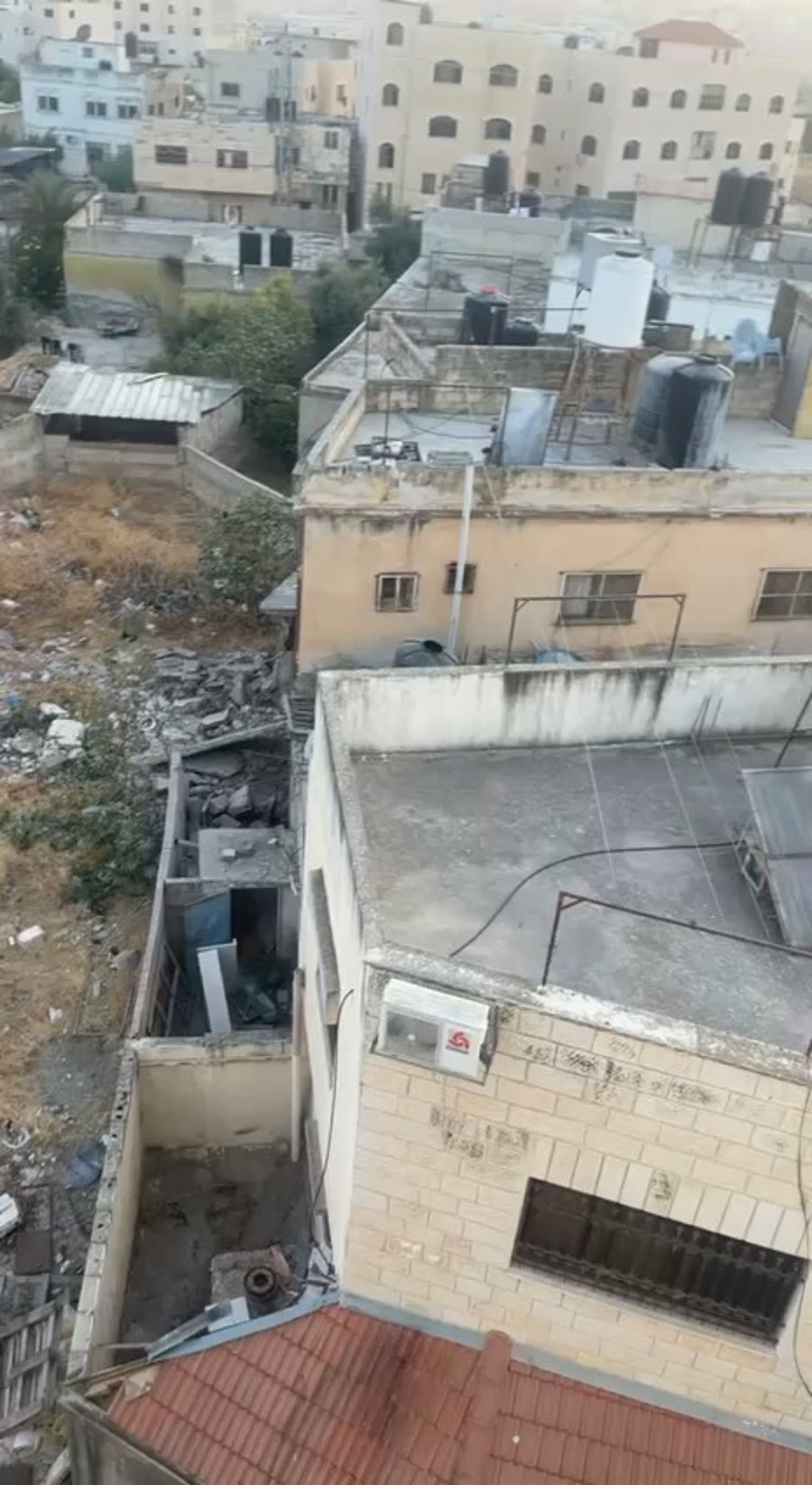 הבית שהותקף