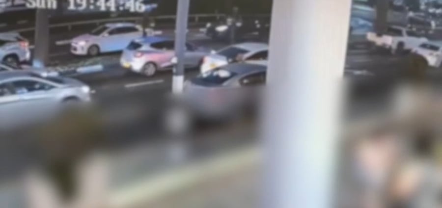 תיעוד גניבת הרכב