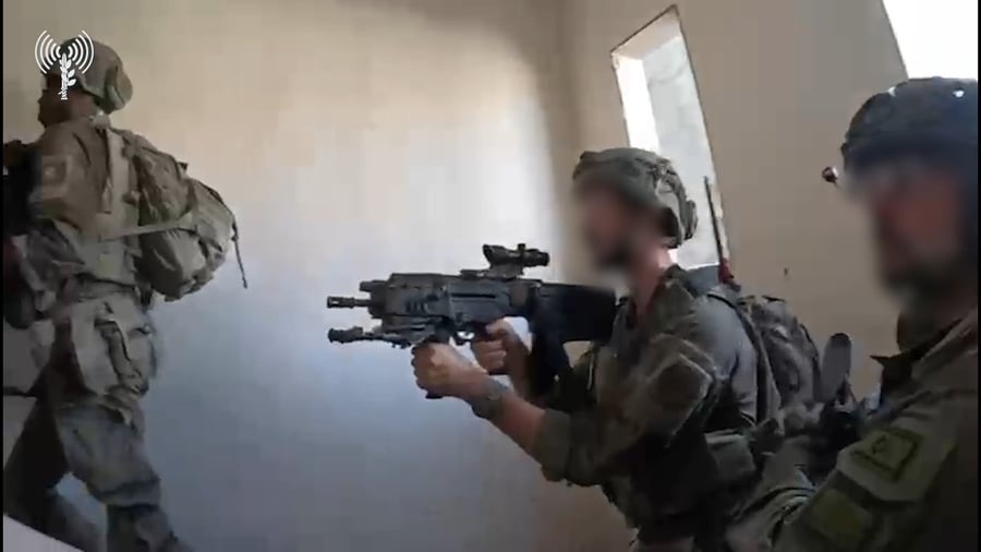 תיעוד מפעילות כוחות צה"ל ברצועת עזה