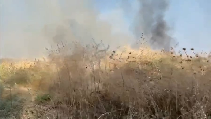 השריפות שפרצו הבוקר בצפון