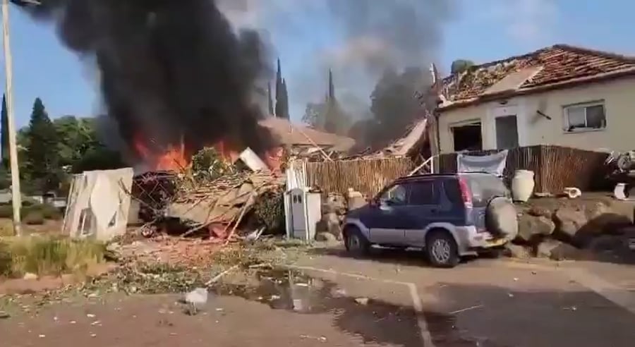 פגיעה ישירה בקצרין