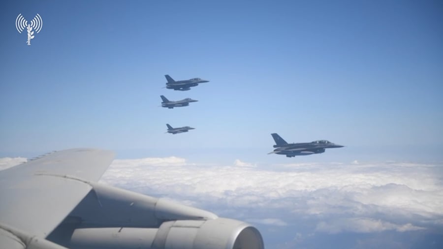 אימון של חיל האוויר הישראלי עם חיל האוויר היווני בשמי יוון | ארכיון