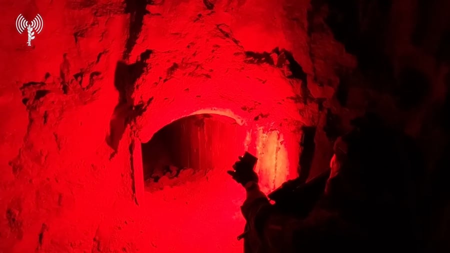 תיעוד מהפעילות ההנדסית של הכוחות במרחב