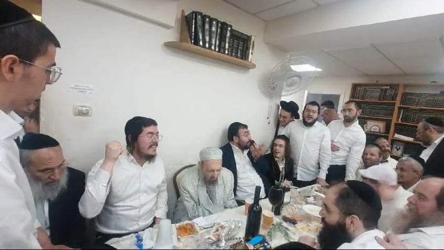 שירי הרגש בסעודה שלישית שהתארכה עד הבוקר