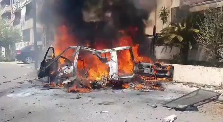 זירת ניסיון הסיכול הממוקד בצור - דרום לבנון