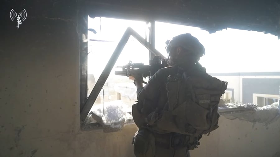 תיעוד מפעילות צק"ח 7 בחאן יונס