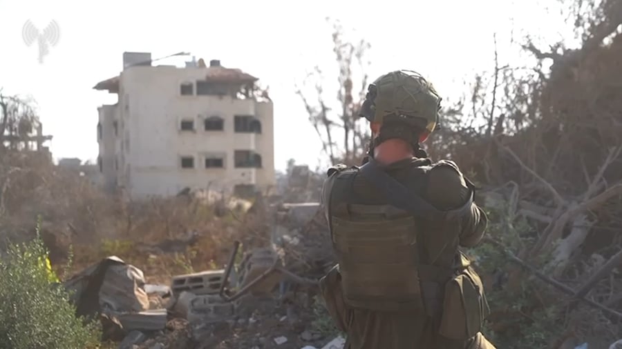 לוחמי צה"ל ברצועה