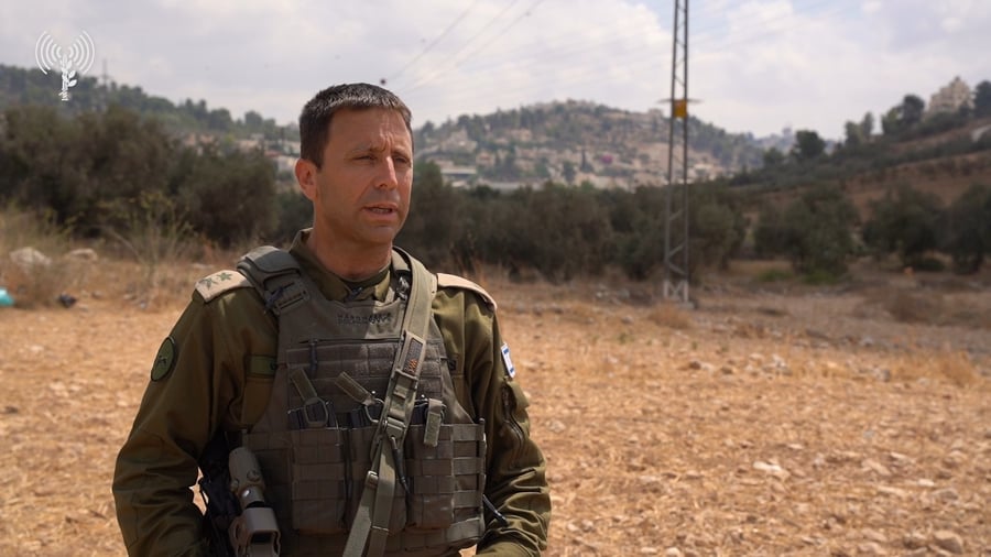 אלוף פיקוד המרכז, אלוף אבי בלוט על הפיגוע הבוקר