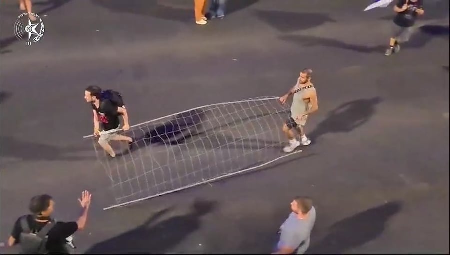 התפרעויות השמאל בנתיבי איילון