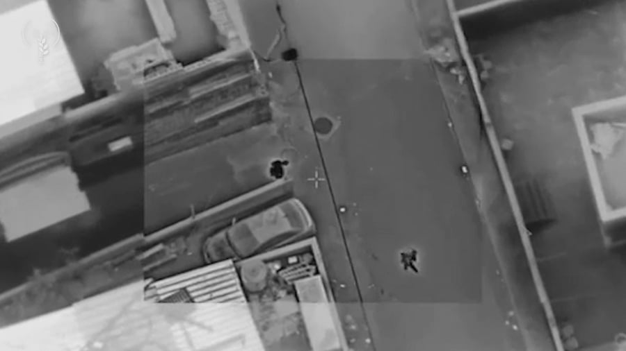 תקיפת מחבלים חמושים על-ידי כלי חיל האוויר