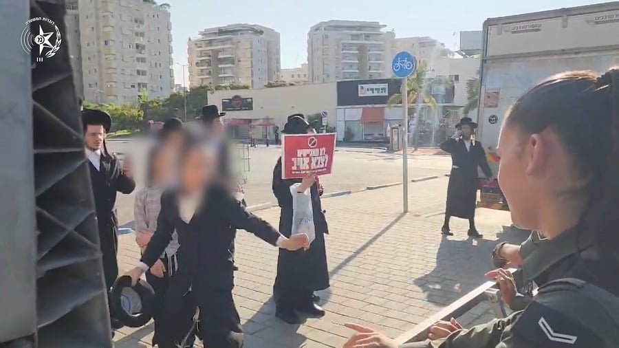 התיעוד המשטרתי מהפרות הסדר