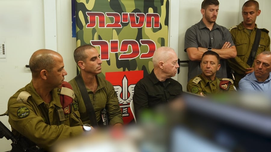 דבריו של שר הביטחון בסיור היום