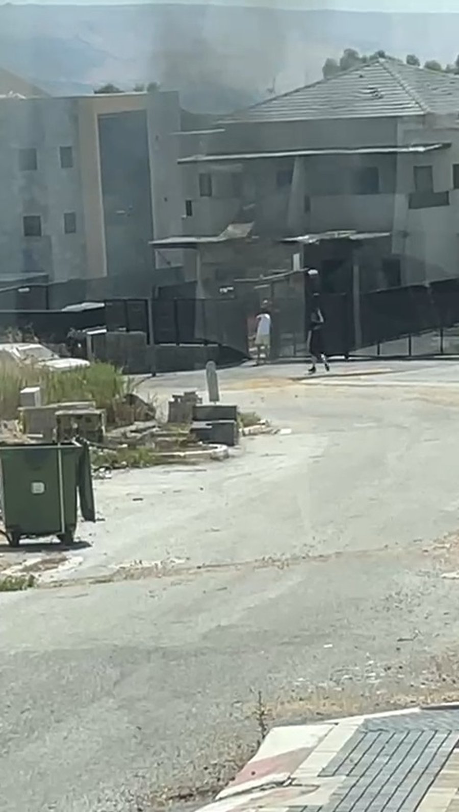 פגיעה ישירה בקריית שמונה לפני מספר שבועות