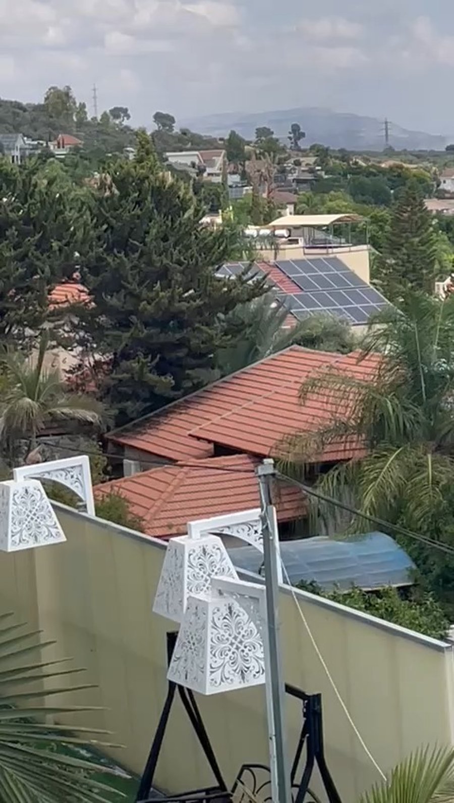 אזעקות, יירוטים ופגיעה ישירה בגליל