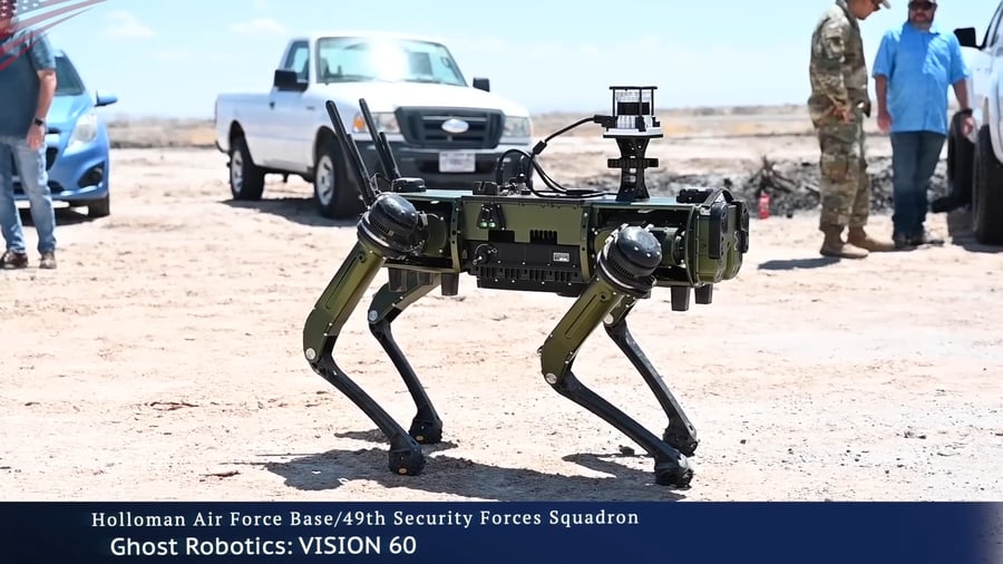 כלבי רובוט בשירות צבא ארה"ב