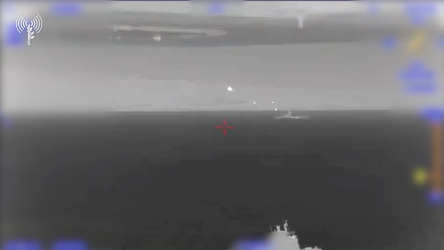 "יש לכם אש חופשיץ, רשאים להפיל" | "מטרה הופלה" • צפו ביירוט לוחמי שייטת 3 מספינת סער 6 בים סוף