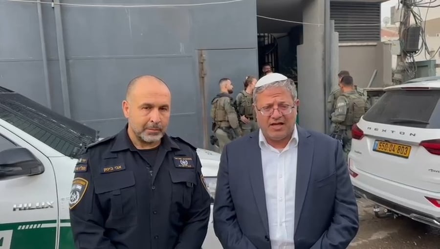 דברי השר לביטחון לאומי איתמר בן גביר 