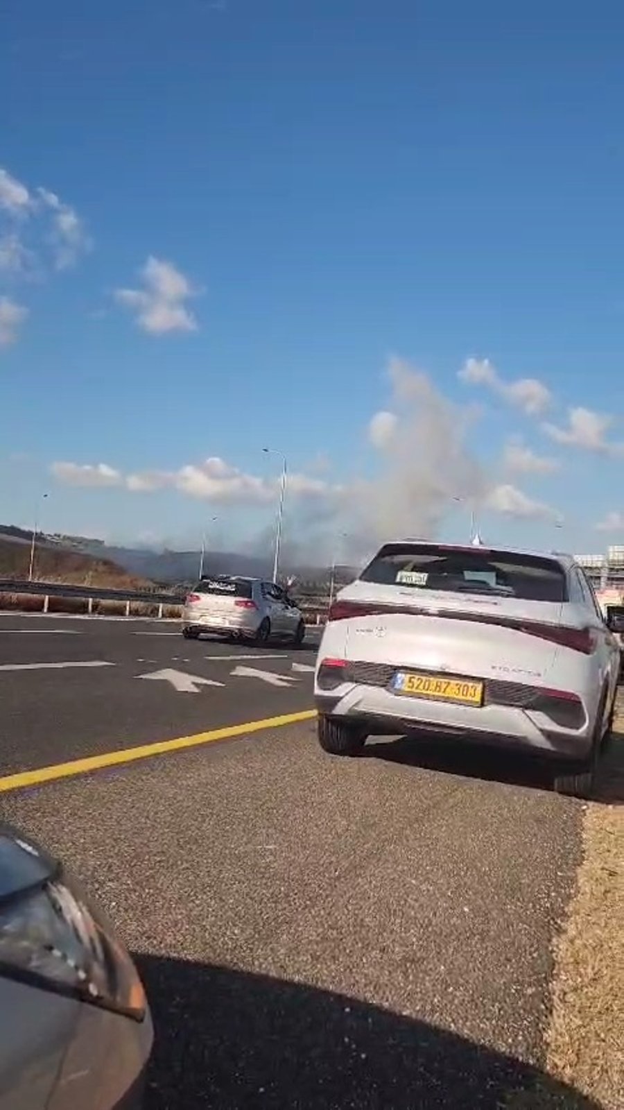 פגיעה ישירה סמוך ליקנעם