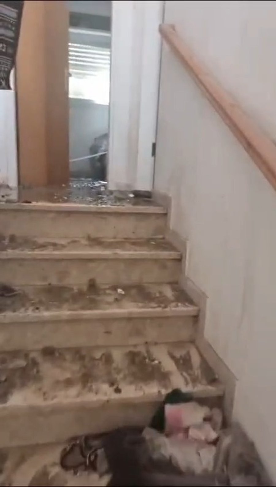 פגיעה ישירה בבית בגבעת אבני סמוך לטבריה